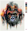 Zuty - Malen nach Zahlen - GORILLA, 40x50 cm, mit Produktbild-Vorschau 3