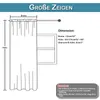 2er-Pack Gardinen,Voile-Vorhänge,Jacquard mit Produktbild-Vorschau 4