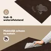 KitchenYeah© Herdabdeckplatte Leder - Braun - Tierhaut , Produktbild-Vorschau 2