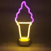 Lampe LED NEON, lampe décorative sur pied, glace dans un Voir les images du produit 2