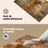 KitchenYeah© Herdabdeckplatte Gold - Rost - Abstrakt , Produktbild-Vorschau 2