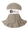 Sznurek pleciony bawełniany Bobbiny Junior / Beżowy / Beige Podgląd zdjęcia produktu 1