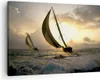 Bild auf Leinwand - Leinwandbild - Schiff Sonnenuntergang Produktbild-Vorschau 1
