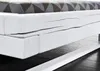 MASSIVMOEBEL24.DE Balkenbett Fichte 140x200x87 weiß Produktbild-Vorschau 1