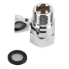 A chrome-plated water flow control valve with a lever handle and a mesh filter washer. Náhľad obrázku produktu
