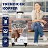 MuchoWow® Koffer Handgepäck Trolley Rollkoffer Kleine Produktbild-Vorschau 2