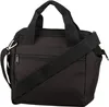 A black crossbody bag is shown from the back. Produktbild-Vorschau