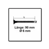 fischer Power-Fast II 6,0x90 SK blvz TG TX 100 100 pz Anteprima dell’immagine prodotto 8