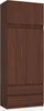 Nadbyggnad per guardaroba S 90 cm wenge 2 porte Anteprima dell’immagine prodotto 5