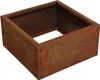 Beeteinfassung Beetumrandung Hochbeet 50x50x25 cm Edelrost Produktbild-Vorschau 1