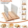 Brotschneidehilfe mit Edelstahl Führung, Brotschneider Produktbild-Vorschau 5