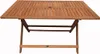 Tavolo pieghevole esotico "Hong Kong" - Maple - 135 x 80 cm Anteprima dell’immagine prodotto 1