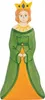 Holztiger 80238 Queen, zelená/oranžová Náhľad obrázku produktu 1