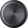 Top-down view of a black, circular electronic device with control buttons. Náhled obrázku produktu
