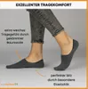 Füßlinge kurze Socken Herren Damen Baumwolle - 70103T Grau Produktbild-Vorschau 2