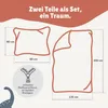 Dino 3D Bettwäsche / 80x80 cm + 135x200 cm Produktbild-Vorschau 3