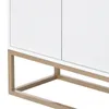CDGlobal Kommode Sideboard mit 4 Türen und verstellbaren Produktbild-Vorschau 10