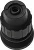 A close-up studio shot of a black drill chuck. Produktbild-Vorschau