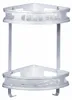 Relaxdays Badeckregal, Dusche, 2 Ebenen, 2 Haken, Produktbild-Vorschau 9