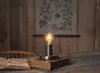 Lampa stołowa metalowa E27 GLANS żelazo szczotkowane Podgląd zdjęcia produktu 3