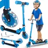 MalPlay Kinderroller Cityroller Scooter Klappbar Produktbild-Vorschau 1