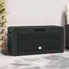 vidaXL Gartentruhe Anthrazit 119x48x60 cm Polipropylen Podgląd zdjęcia produktu 1