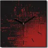 Coloray Uhr auf Leinwand 30x30 cm Wand Uhr Dekoration Produktbild-Vorschau 1