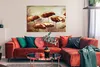 MuchoWow® Poster Malerei - Blumen - Ölfarbe - Pflanzen Produktbild-Vorschau 2