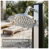 NovaTerra Solardusche 60L schwarz/silber inkl. Bodenelement Produktbild-Vorschau 2