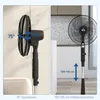 Tichý stojanový ventilátor HOMCOM s dálkovým ovládáním, 3 Náhled obrázku produktu 5