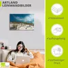 ARTland Leinwandbild Sanddüne und Gräser Größe: 30x20 cm Produktbild-Vorschau 3