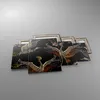 Bild auf Leinwand - Leinwandbild - 4 Teile - Asiatisch Produktbild-Vorschau 2