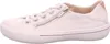 Side view of a white sneaker with a zipper detail. Produktbild-Vorschau