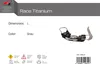 F2   Attacco da snowboard Race Titanium  L  Grigio 2025/26 Anteprima dell’immagine prodotto 2