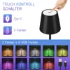 ZMH Tischlampe LED RGB-Nachttischlampe Touch Dimmbar Produktbild-Vorschau 4