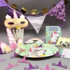 Oblique Unique Kreis Girlande Banner Geburtstag JGA Produktbild-Vorschau 4