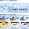 LED Badspiegel mit Uhr Bluetooth Produktbild-Vorschau 4