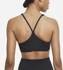 Nike W Nk Indy Bra V-Neck Black/Black/Black/White M Produktbild-Vorschau 6
