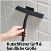 DEKAZIA® Duschabzieher Schwarz Silikon – Abzieher Dusche Produktbild-Vorschau 5