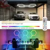 LED stropné svietidlo RGBW hexagon, včelí dizajn, 24 Náhľad obrázku produktu 5