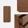 A collage of images showing a wooden dresser from different angles, including a close-up of the drawers. Anteprima dell’immagine prodotto