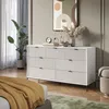Sideboard  Vicco Eliza Weiß 42 x 81 cm mit 7 Schubladen, Produktbild-Vorschau 4