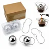 2er Set Espresso Kühlkugeln aus Edelstahl, Kaffee Cooling Produktbild-Vorschau 1