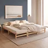 Homestyle4u Holzbett 270x200 mit Lattenrost Familienbett Produktbild-Vorschau 10