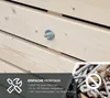 Westmann Asket M, houten verhoogde tuinbed zonder bodem, Productafbeelding-voorbeeld 5