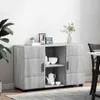 （Robust Möbel） Sideboard Graues Sonoma 88,5x30,5x55,5cm Produktbild-Vorschau 4