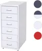 Piedistallo mobile Boston T851, cassettiera in acciaio, Anteprima dell’immagine prodotto 7