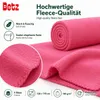 Betz 4 Stück Luxus Fleecedecken 130x170 cm Kuscheldecken  Produktbild-Vorschau 6