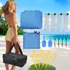 Tenda da spiaggia ZELURXX, protezione solare UPF50+, tenda Anteprima dell’immagine prodotto 3