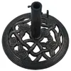 Sonnenschirmständer Schwarz Bronze 9 kg 40 cm Gusseisen Produktbild-Vorschau 5